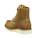 Carhartt-FW6225-W, steel toe-6" Women's Waterproof Moc Wedge Steel Toe Work Boot Light Brown