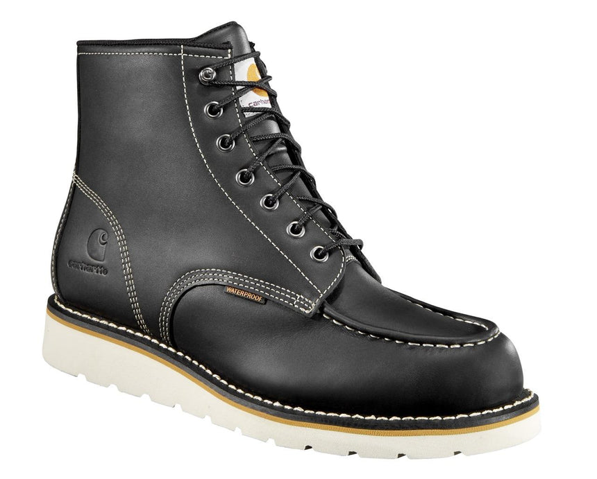 Carhartt-Wp 6" Moc Soft Toe Black Wedge Boot-Steel Toes-7
