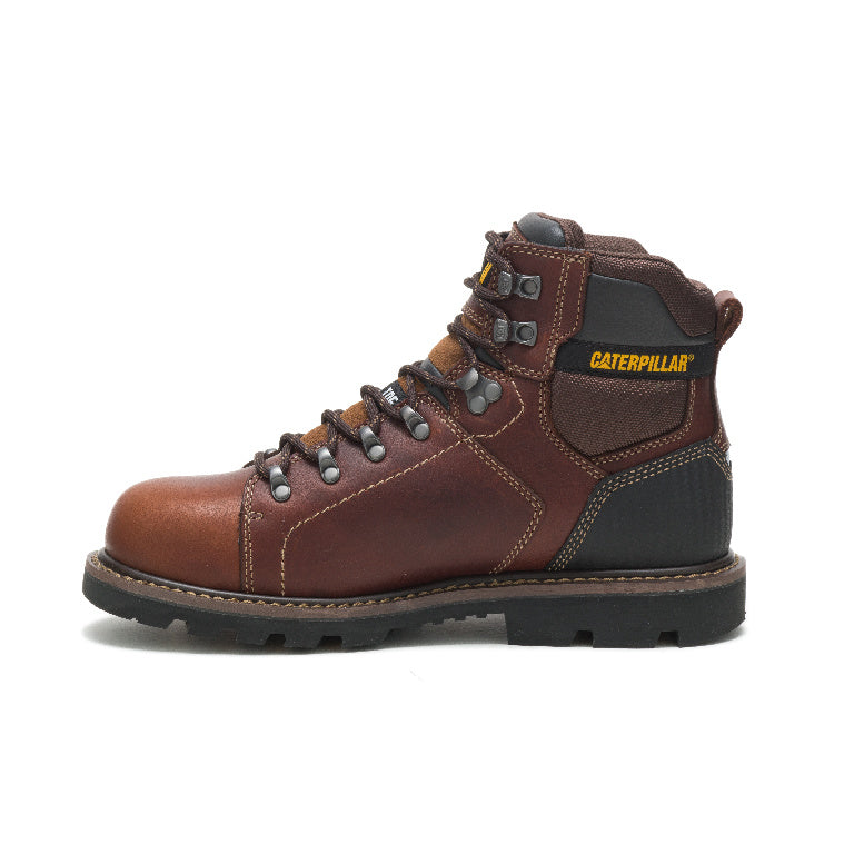 Cat Footwear Men s Alaska 2.0 Steel Toe Work Boot Brown 12