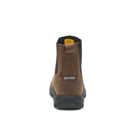 Caterpillar Wheelbase Men's Steel-Toe Chelsea Work Boots P91026-4