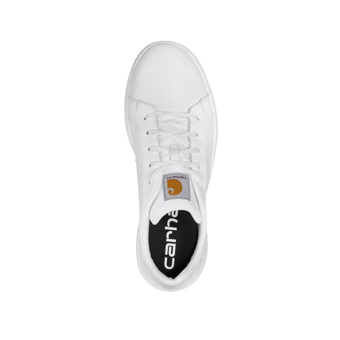 3" Detroit Leather Soft-Toe Sneaker White