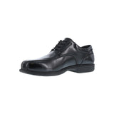 Florsheim Coronis Steel-Toe Dress Oxford Work Shoe Black FS2000 Angled Image