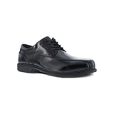 Florsheim Coronis Steel-Toe Dress Oxford Work Shoe Black FS2000 Lateral Image