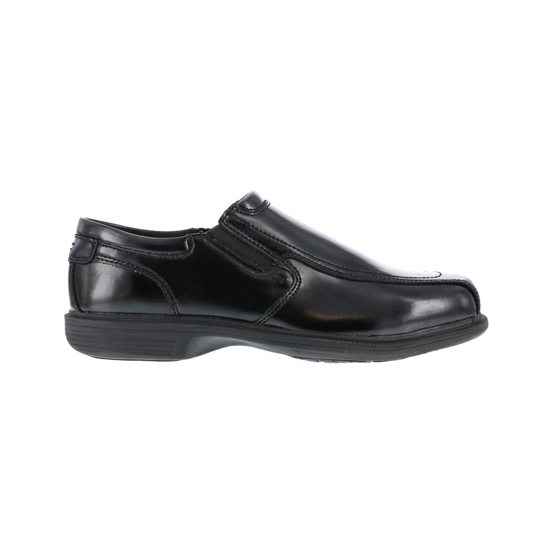 Florsheim Coronis Steel-Toe Slip On Dress Work Shoe Black FS2005 Hero Image