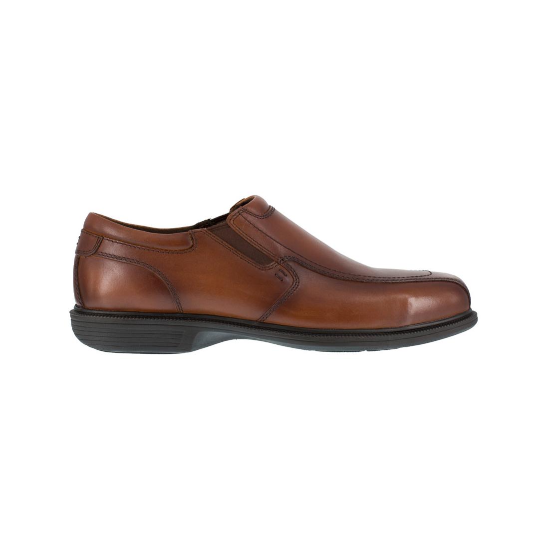 Florsheim Coronis Steel-Toe Slip On Dress Work Shoe Brown FS2006 Hero Image