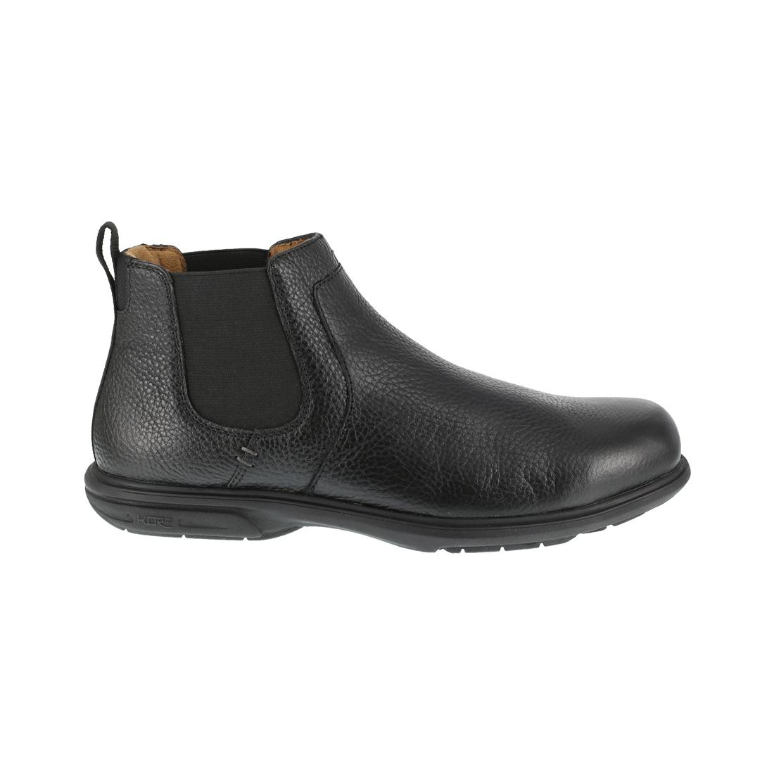 Florsheim Loedin Steel-Toe Pull On Chelsea Work Boot Black FS2030 Hero Image