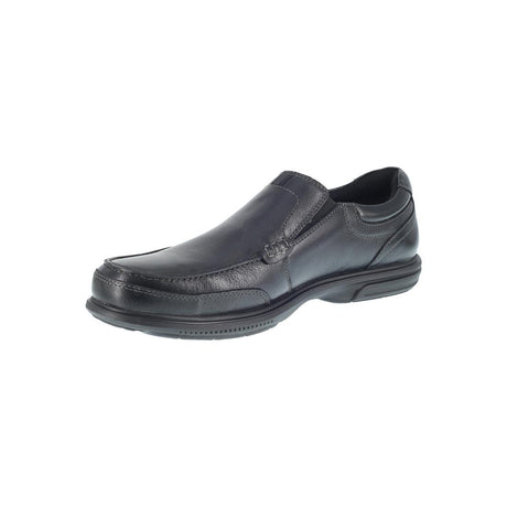 Florsheim Loedin Steel-Toe Slip On Work Shoe Black FE2020 Angled Image