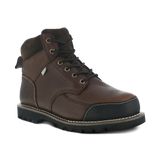 Iron Age-Dozer Steel-Toe 6 inch Metguard Work Boot Brown-Steel Toes-2