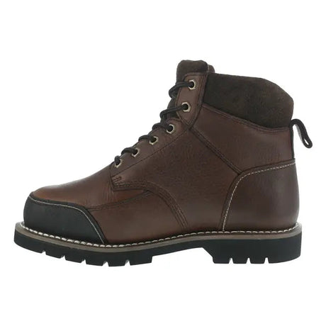 Iron Age-Dozer Steel-Toe 6 inch Metguard Work Boot Brown-Steel Toes-5