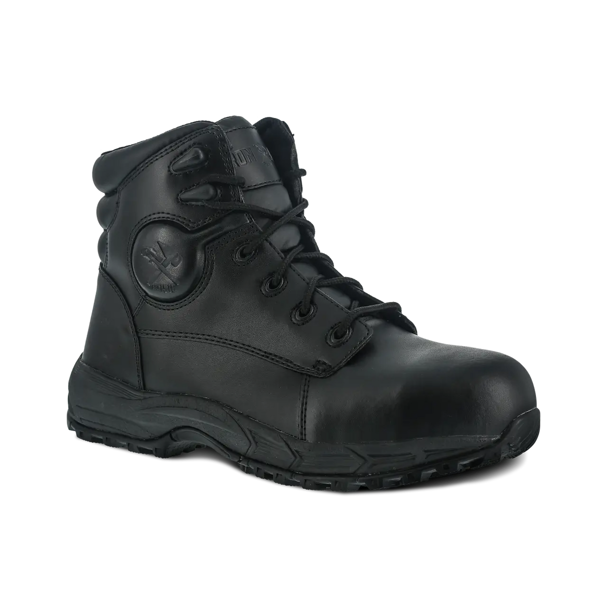 Iron Age-Ground Finish Steel-Toe 6" Work Boot Black-Steel Toes-2