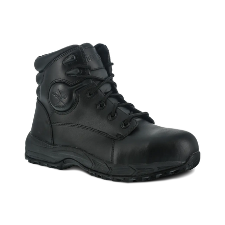 Iron Age-Ground Finish Steel-Toe 6" Work Boot Black-Steel Toes-2