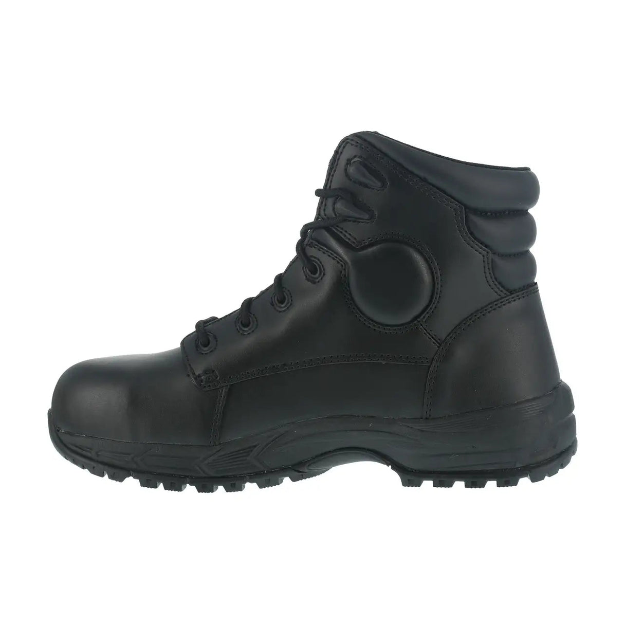 Iron Age-Ground Finish Steel-Toe 6" Work Boot Black-Steel Toes-5