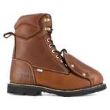 Iron Age-Groundbreaker Steel-Toe Ext Met guard 8 inch Work Boots Brown-Steel Toes-1