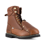 Iron Age-Groundbreaker Steel-Toe Ext Met guard 8 inch Work Boots Brown-Steel Toes-2