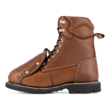 Iron Age-Groundbreaker Steel-Toe Ext Met guard 8 inch Work Boots Brown-Steel Toes-4