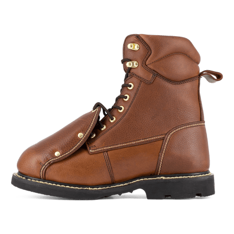 Iron Age-Groundbreaker Steel-Toe Ext Met guard 8 inch Work Boots Brown-Steel Toes-4