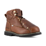 Iron Age-Groundbreaker Steel-Toe Ext Metguard 6 Inch Work Boot Brown-Steel Toes-2