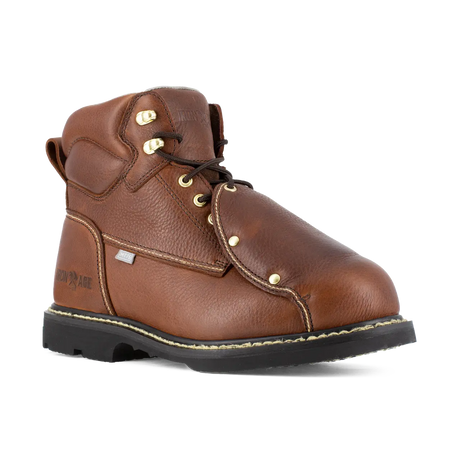 Iron Age-Groundbreaker Steel-Toe Ext Metguard 6 Inch Work Boot Brown-Steel Toes-2