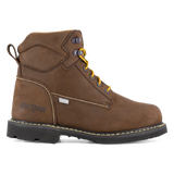 Iron Age-Groundbreaker Steel-Toe Metguard 6 inch Work Boot Brown-Steel Toes-1