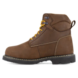 Iron Age-Groundbreaker Steel-Toe Metguard 6 inch Work Boot Brown-Steel Toes-5