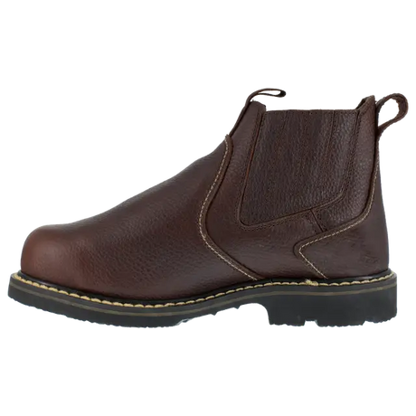 Iron Age-Groundbreaker Steel-Toe Slip-On 6 Inch Int Met Guard Work Boot Brown-Steel Toes-3