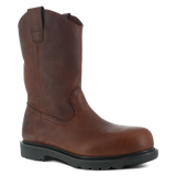 Iron Age-Hauler Composite-Toe 11 Inch Wellington Work Boot Brown-Steel Toes-2