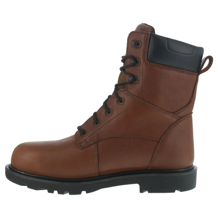 Iron Age-Hauler Composite-Toe 8 inch Waterproof Work Boot Brown-Steel Toes-4