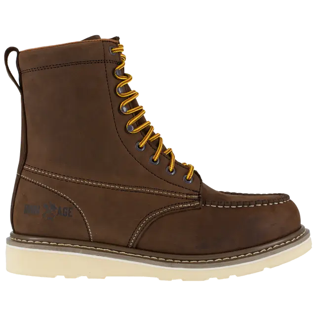 Iron Age-Reinforcer Steel-Toe 8 inch Work Boot Brown-Steel Toes-1