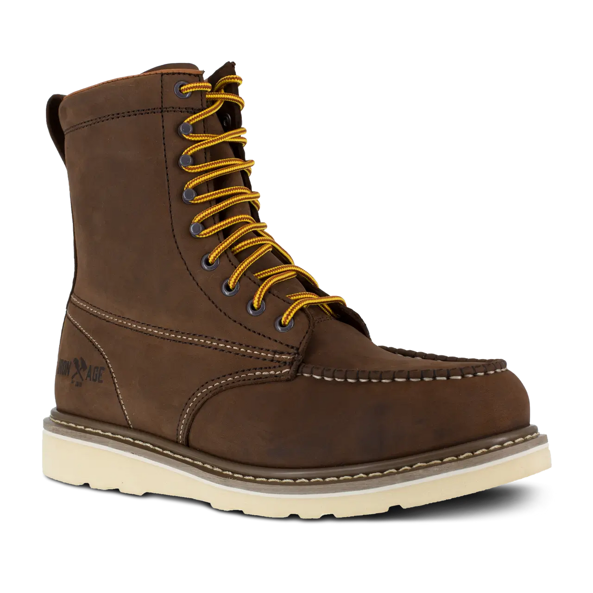 Iron Age-Reinforcer Steel-Toe 8 inch Work Boot Brown-Steel Toes-2