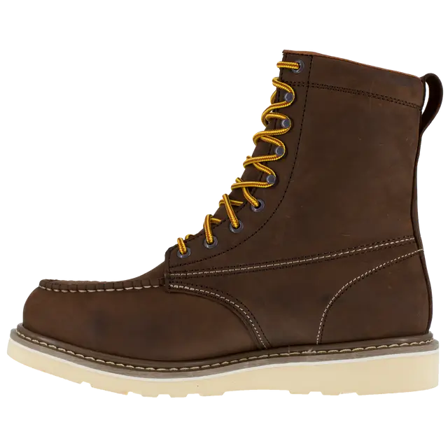 Iron Age-Reinforcer Steel-Toe 8 inch Work Boot Brown-Steel Toes-4