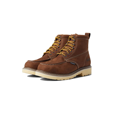 Iron Age-Solidifier 6" Soft-Toe Boot Waterproof Brown-Steel Toes-2