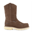 Iron Age-Solidifier Composite-Toe 11 Inch Pull-On Moc Toe Waterproof Work Boot Brown-Steel Toes-1