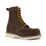 Iron Age-Solidifier Composite-Toe 8 inch Waterproof Work Boot Brown-Steel Toes-2