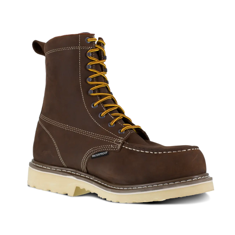 Iron Age-Solidifier Composite-Toe 8 inch Waterproof Work Boot Brown-Steel Toes-2