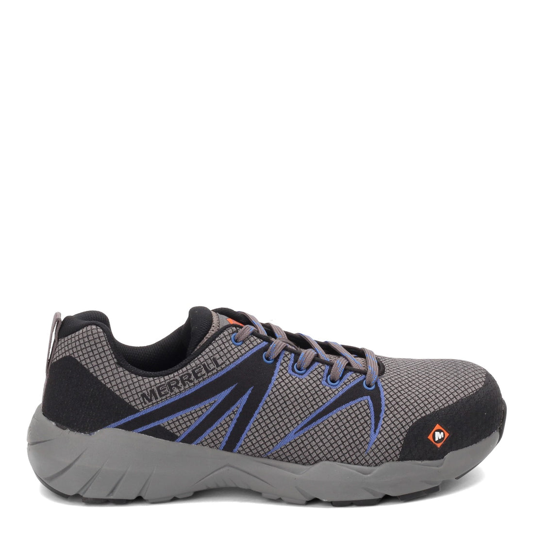 Merrell-Fullbench 55 Men's Alloy-Toe Work Shoes Blue-Steel Toes-1