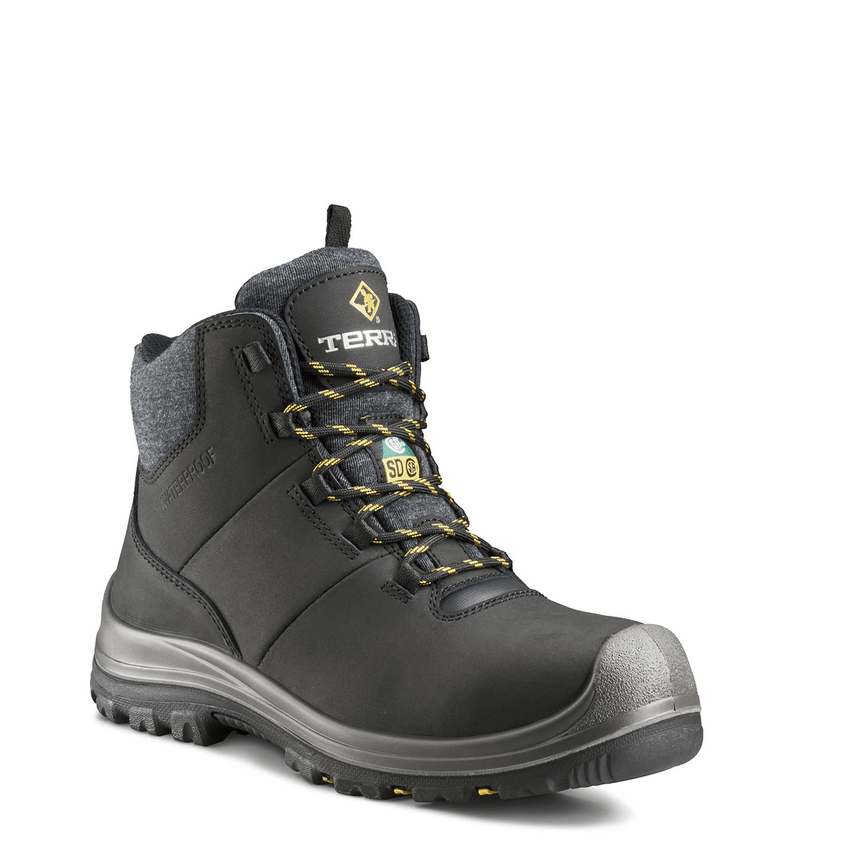 Women's Findlay 6 Pr Wp Composite-Toe Work Boot Black