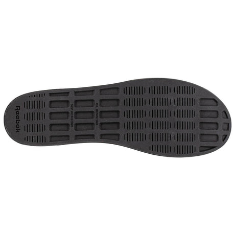 Reebok Women's Comfortie Slip On Comp toe Black RB725 outsole