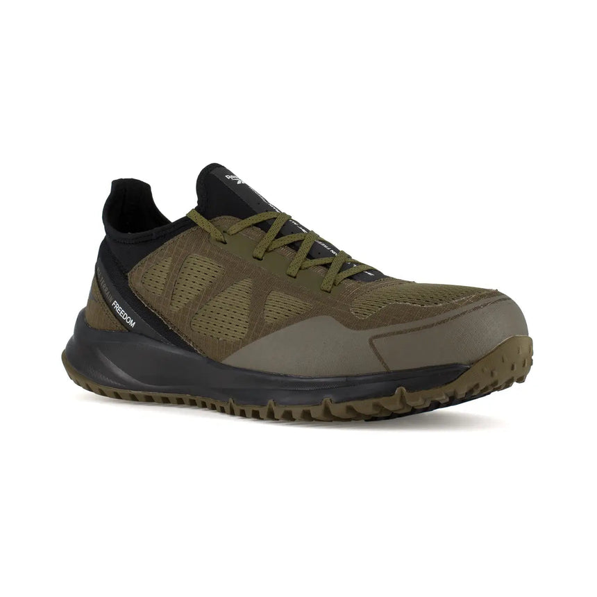 Reebok Work-All Terrain Work Athletic Steel Toe Sage and Black-Steel Toes-2