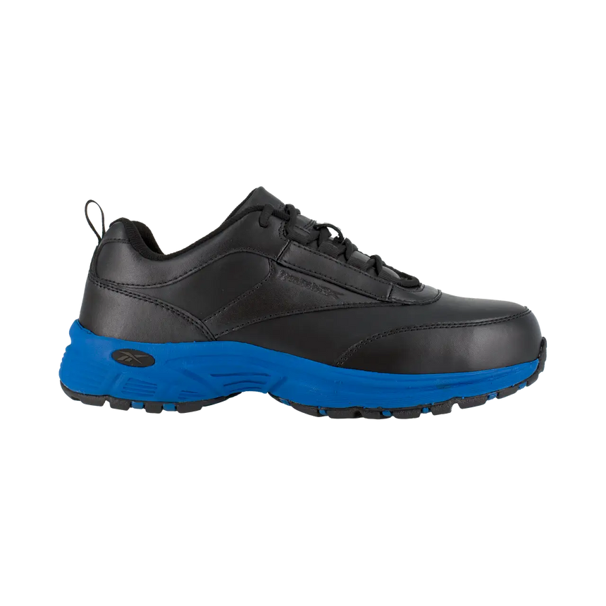 Reebok Work-Ateron Athletic Steel Toe Black,Blue-Steel Toes-1