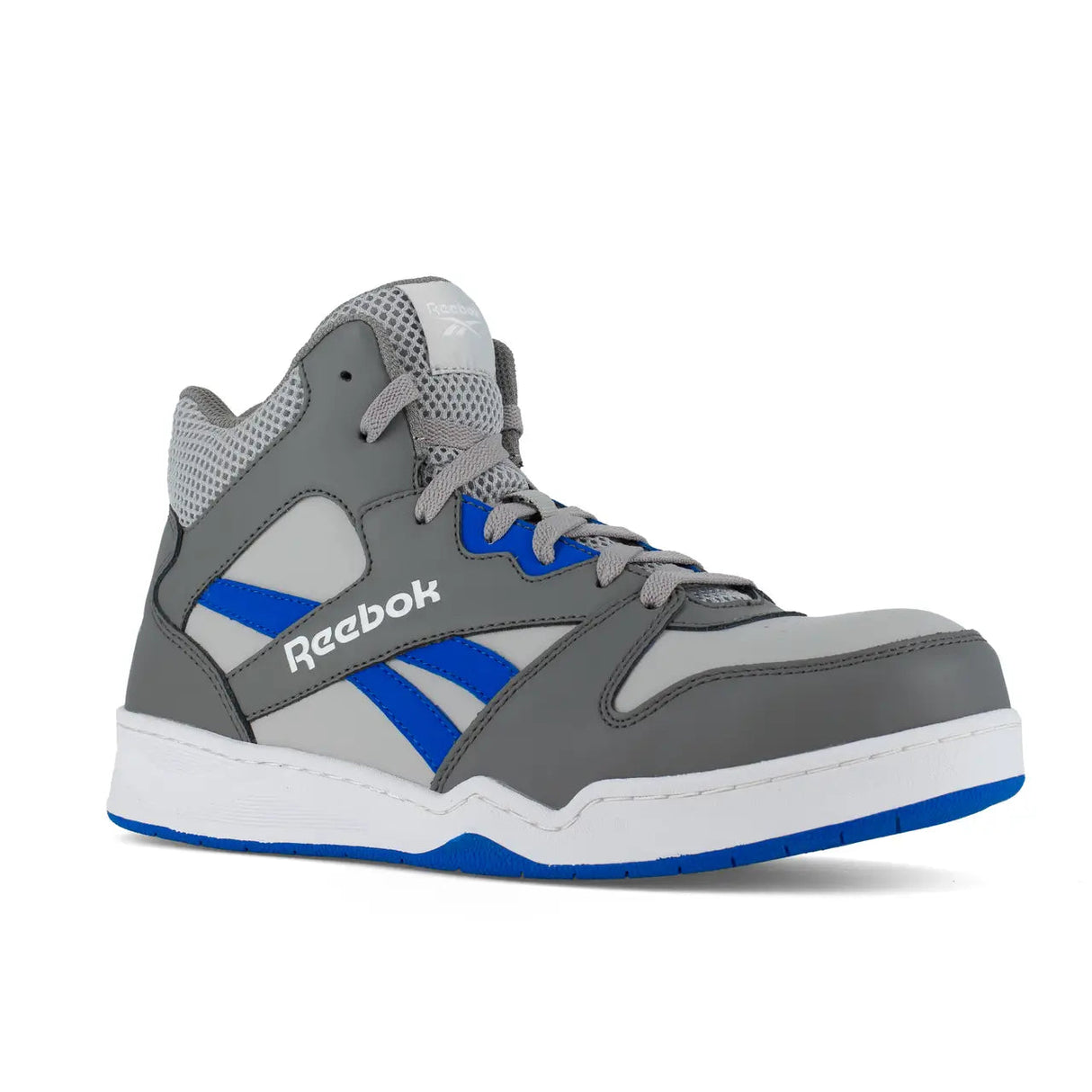 Reebok Work-Bb4500 Work Athletic Composite Toe Gray And Cobalt Blue-Steel Toes-2