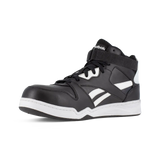 Reebok Work-Bb4500 Work Athletic Mid Cut Composite Toe Black and White-Steel Toes-2