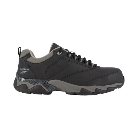 Reebok Work-Beamer Athletic Composite Toe Black with Gray Trim-Steel Toes-1