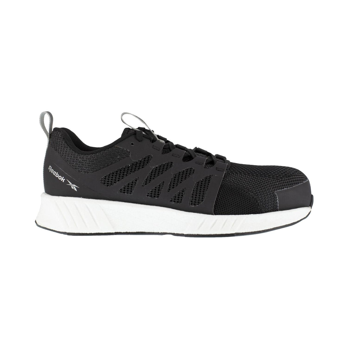 Reebok Work-Fusion Flexweave™ Work Athletic Composite Toe Black and White-Steel Toes-1