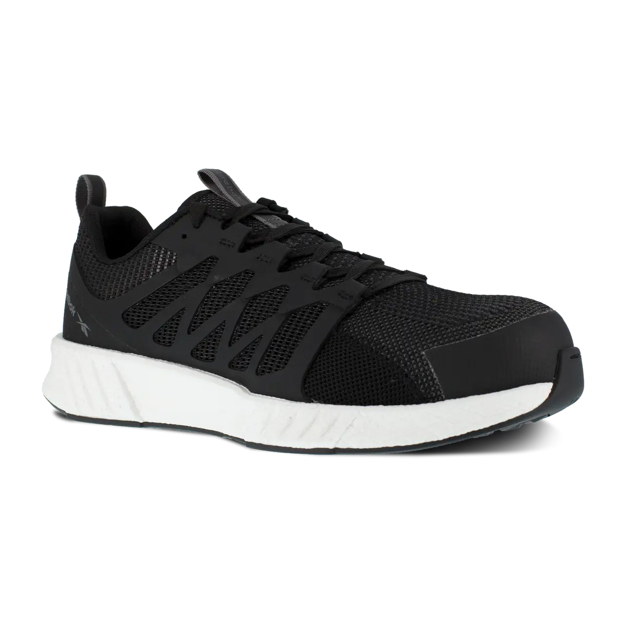 Reebok Work-Fusion Flexweave™ Work Athletic Composite Toe Black and White-Steel Toes-2