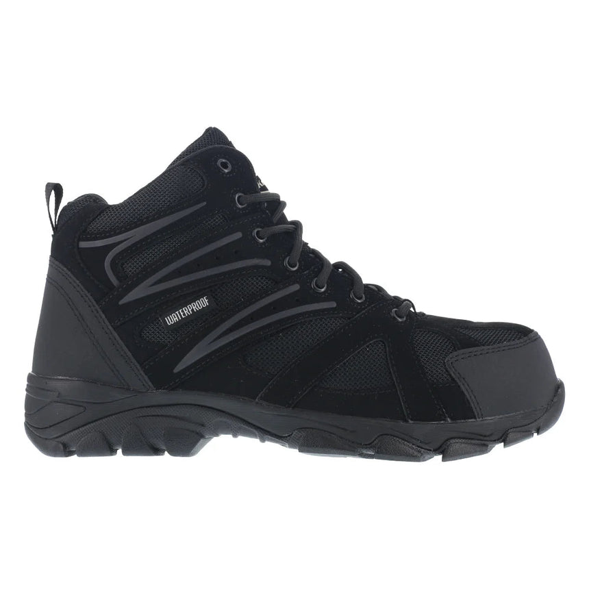 Reebok Work-K5400 Black Composite Toe Trail Hiker Boots Waterproof-Steel Toes-2