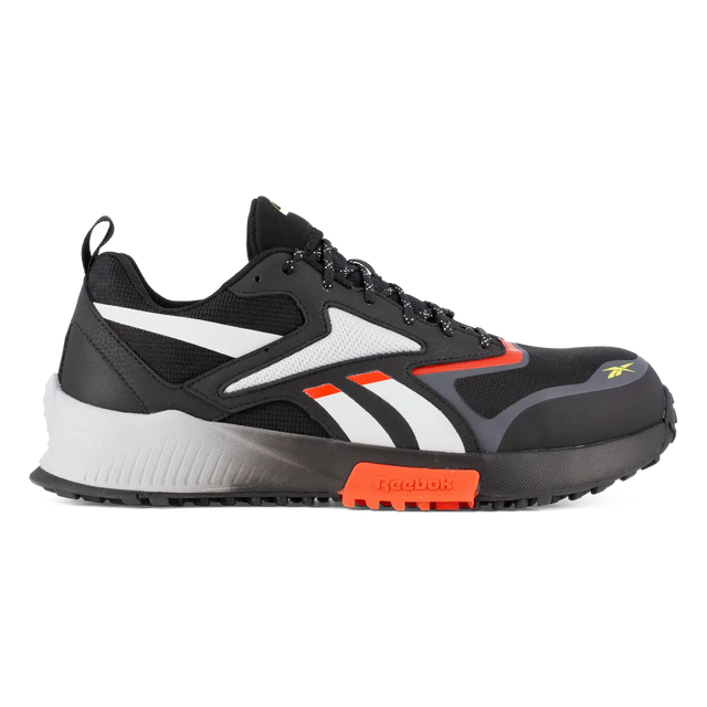 Reebok Work-Lavante Trail 2 Work Athletic Composite Toe Black,Red-Steel Toes-1