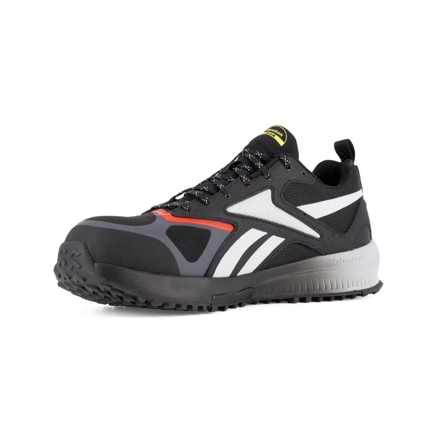 Reebok Work-Lavante Trail 2 Work Athletic Composite Toe Black,Red-Steel Toes-5