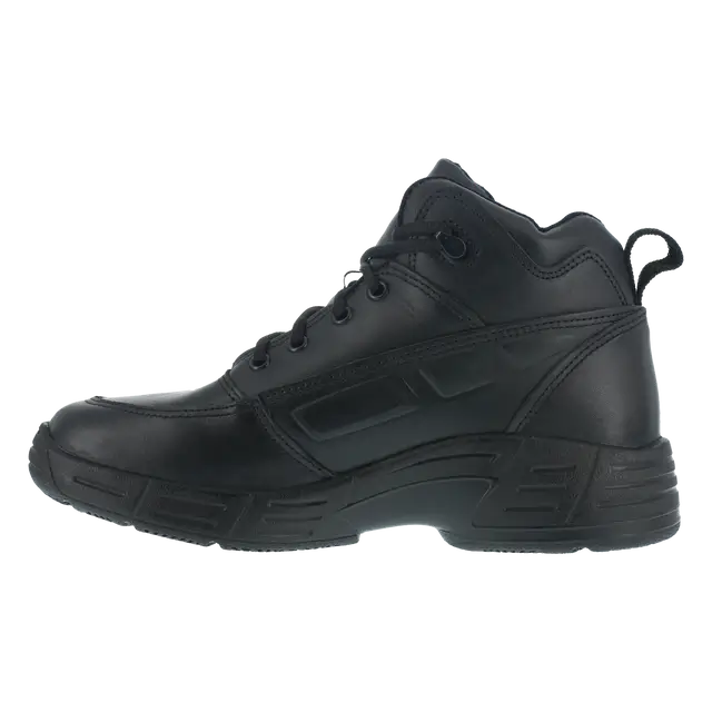 Reebok Work-Postal Tct Soft Toe Black Athletic Postal High-Top Boot - Black-Steel Toes-3