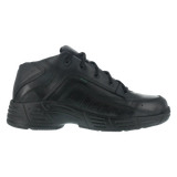 Reebok Work-Postal Tct Soft Toe Black Athletic Postal Mid-Cut Boot - Black-Steel Toes-1