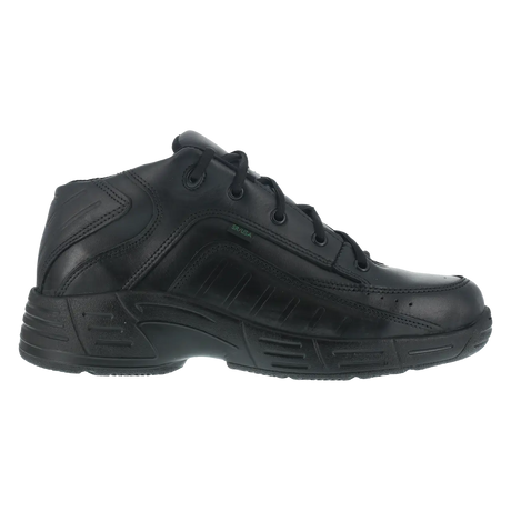 Reebok Work-Postal Tct Soft Toe Black Athletic Postal Mid-Cut Boot - Black-Steel Toes-1